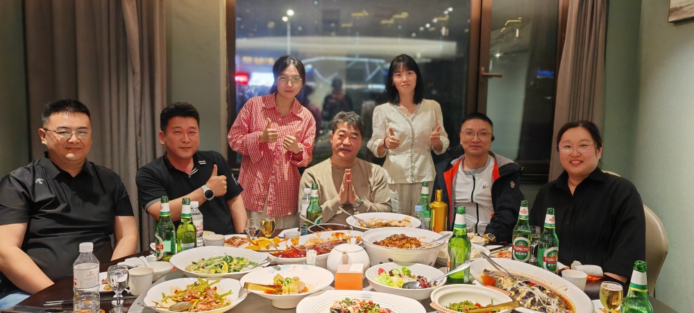 Maotong đã nhận thành công khách hàng Hàn Quốc và đã vẽ một bản thiết kế mới cho hợp tác quốc tế