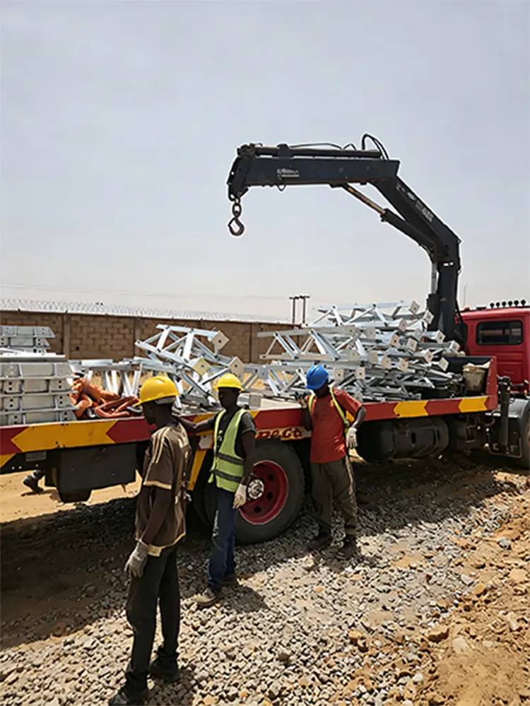 Tiến độ tại chỗ của Dự án Trạm biến áp 330kV Zaria Nigeria