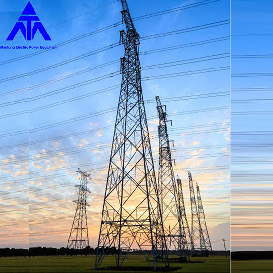 Tháp thép góc chống rơi 35KV 66KV Điện lực