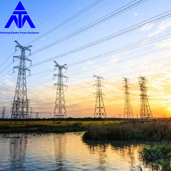 Tháp thép góc chống rơi điện 35KV 66KV