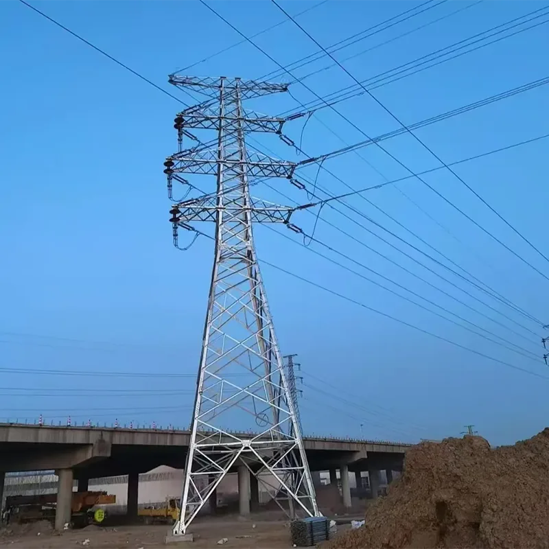 Tháp thép góc mạ kẽm nhúng nóng