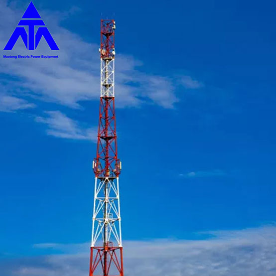 Tháp truyền thông vi sóng Tháp lưới 4 chân
